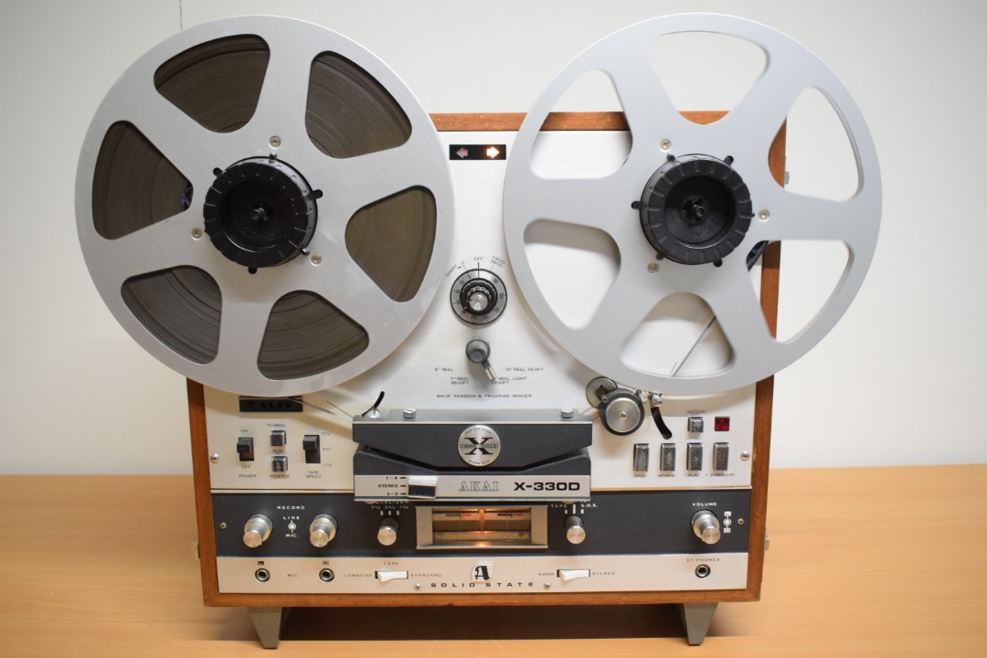 Akai X-330D – 4Track Auto-Reverse Tape Recorder  			